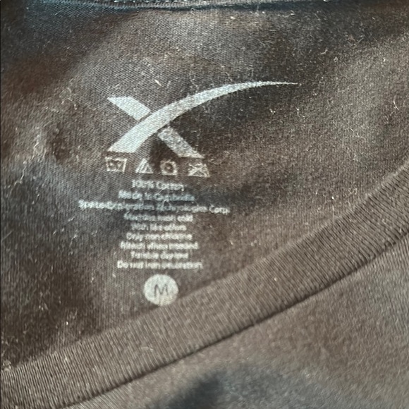 SpaceX Black Fitted Short Sleeve Tee with Occupy Mars Graphic - Picture 2 of 5